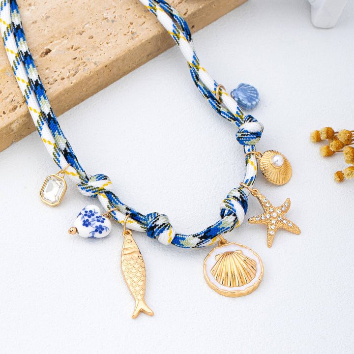 Rope Starfish Necklace