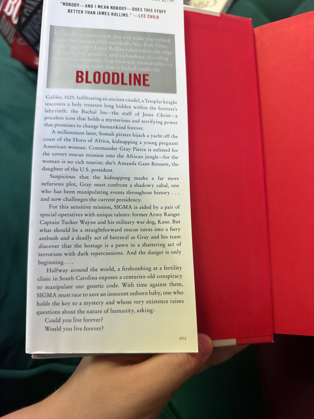 Blood line by James Rollins