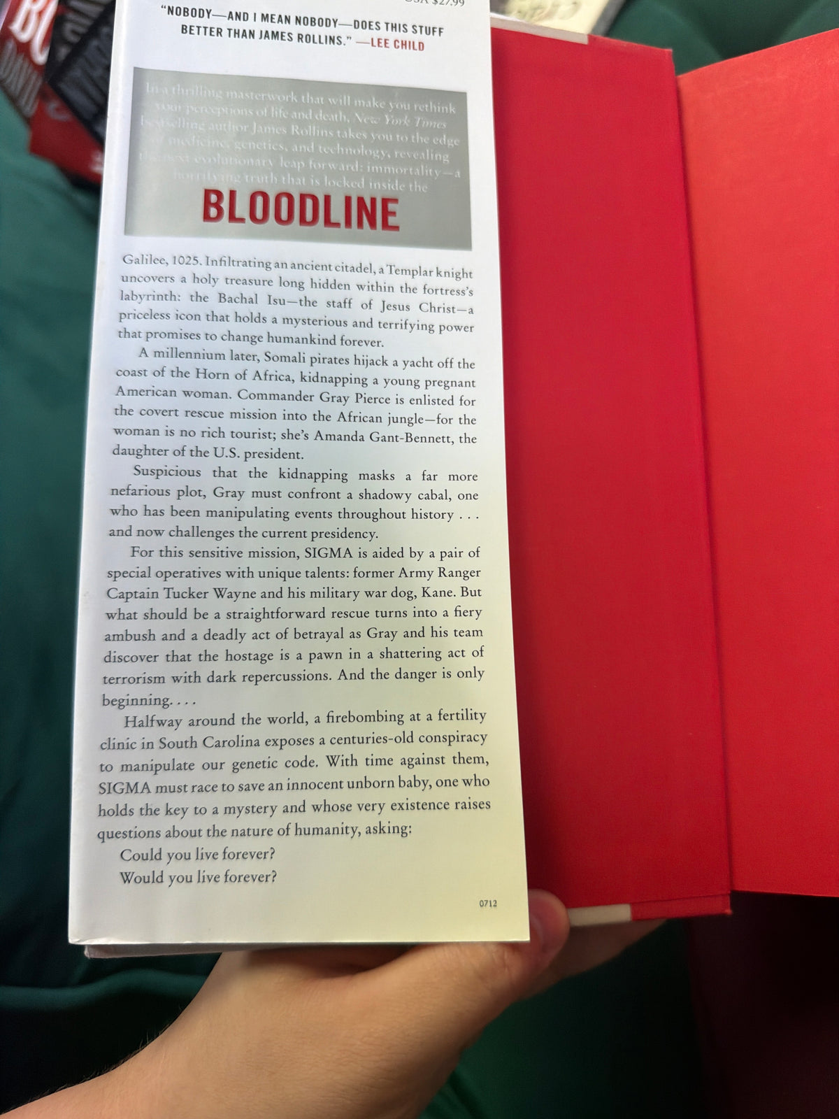 Blood line by James Rollins
