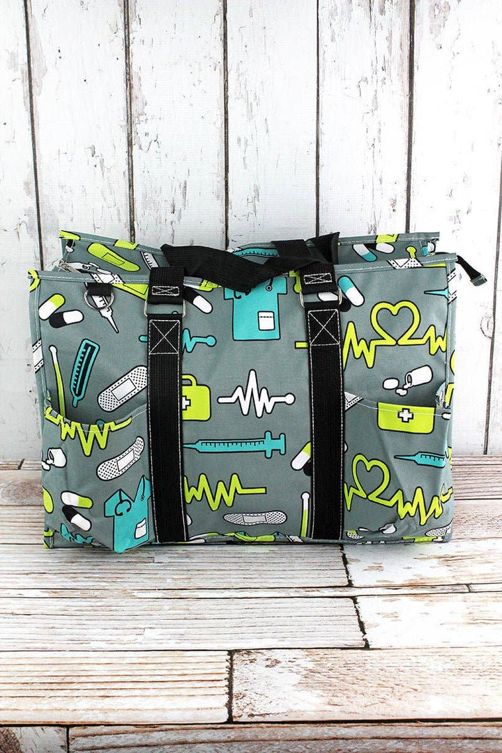 Nurse Life Large Organizer Tote