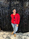 Load image into Gallery viewer, SWEETHEART BOW-KNIT CARDIGAN
