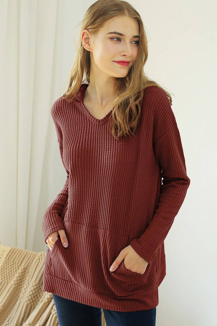 Cable Knit Hoodie