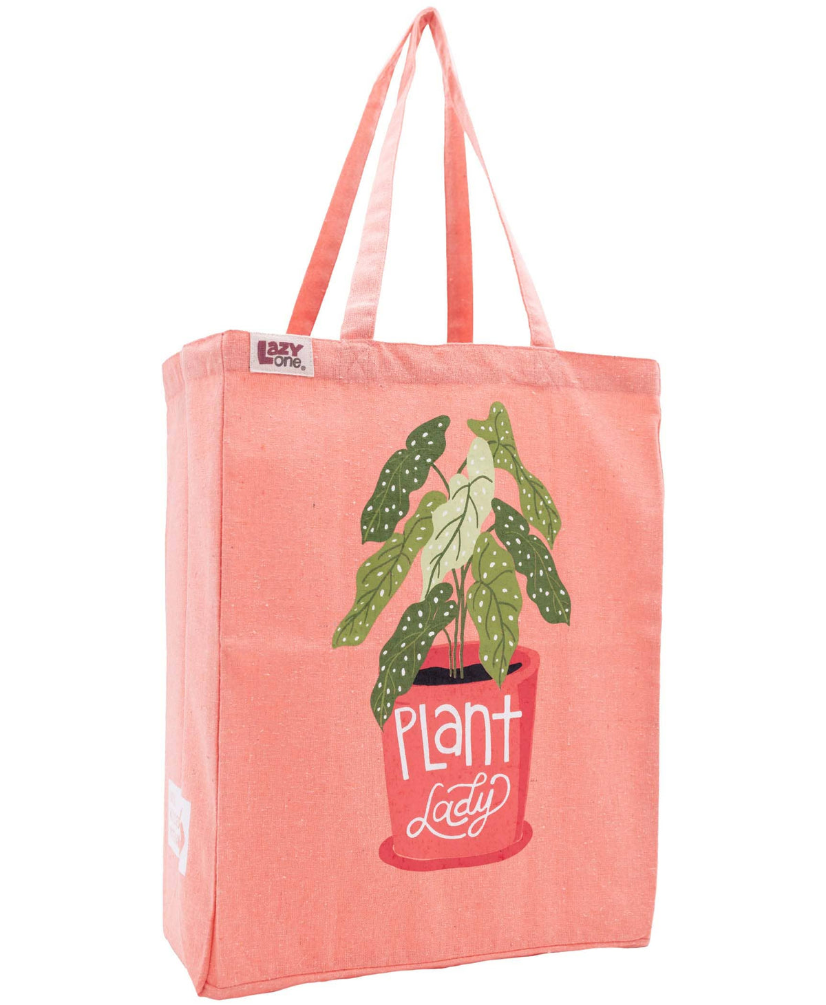 Plant Lady Canvas Tote Bags, Reusable Shopping Bags