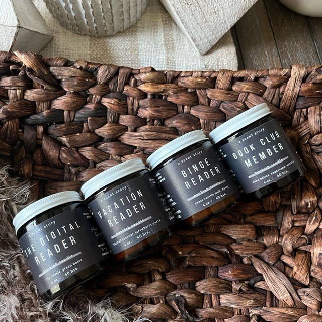 Bookish Candle