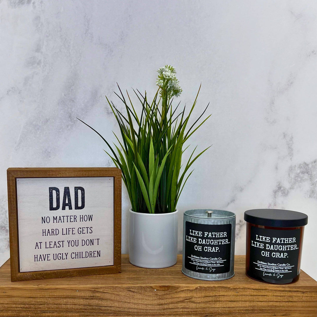 Like Father Like Daughter Candle - Campfire S’more