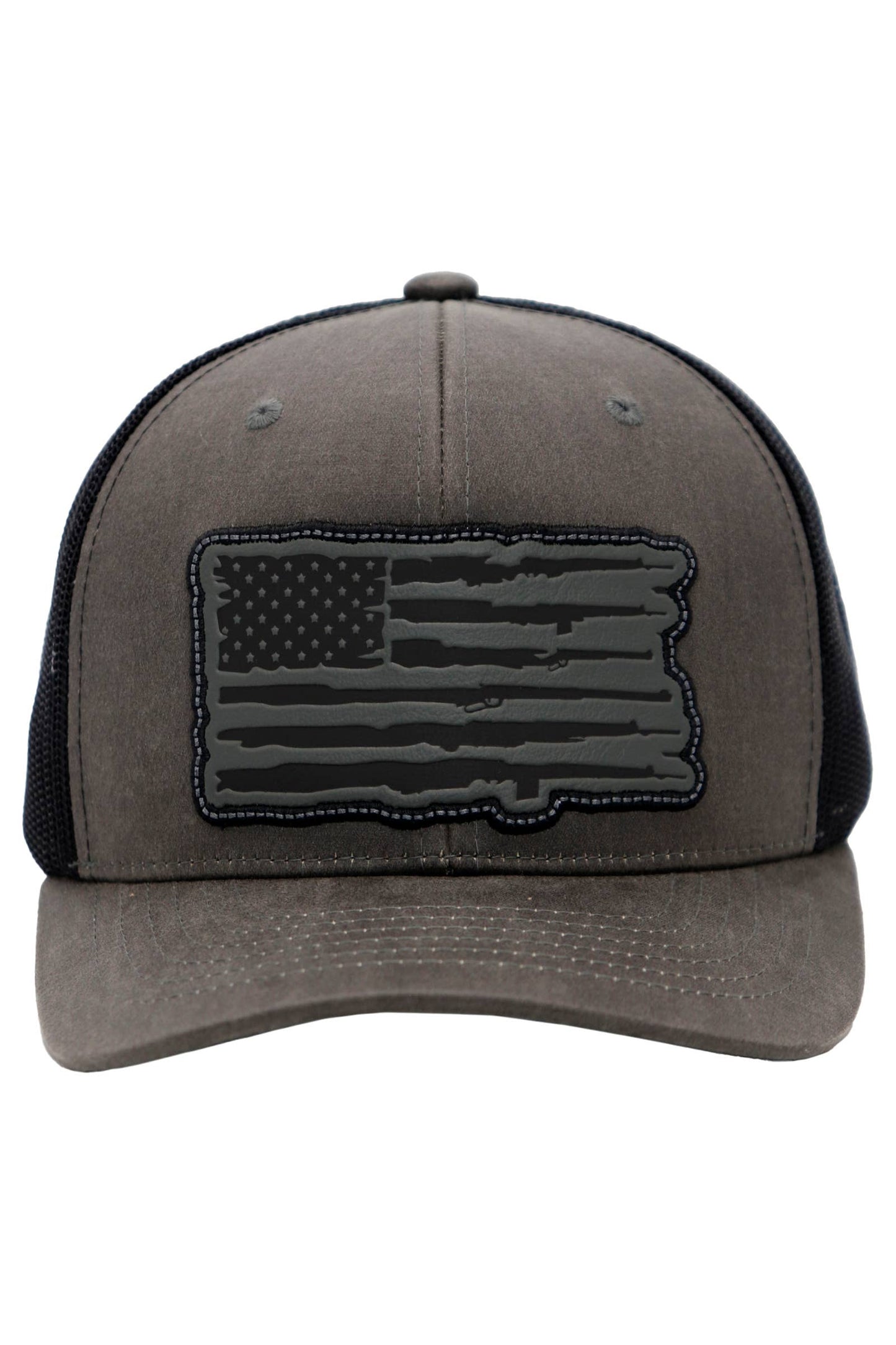 Rifle American Flag Trucker Hat