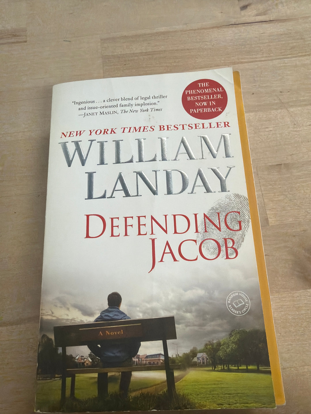 William landay defending Jacob