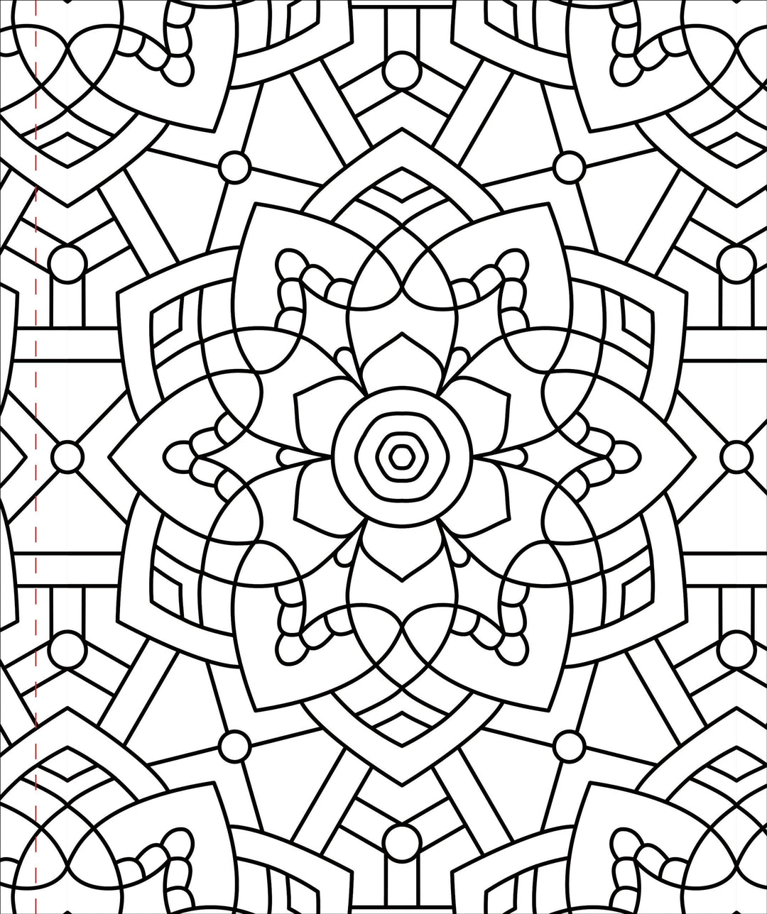 Large Print Coloring Book -  Color Me Calm