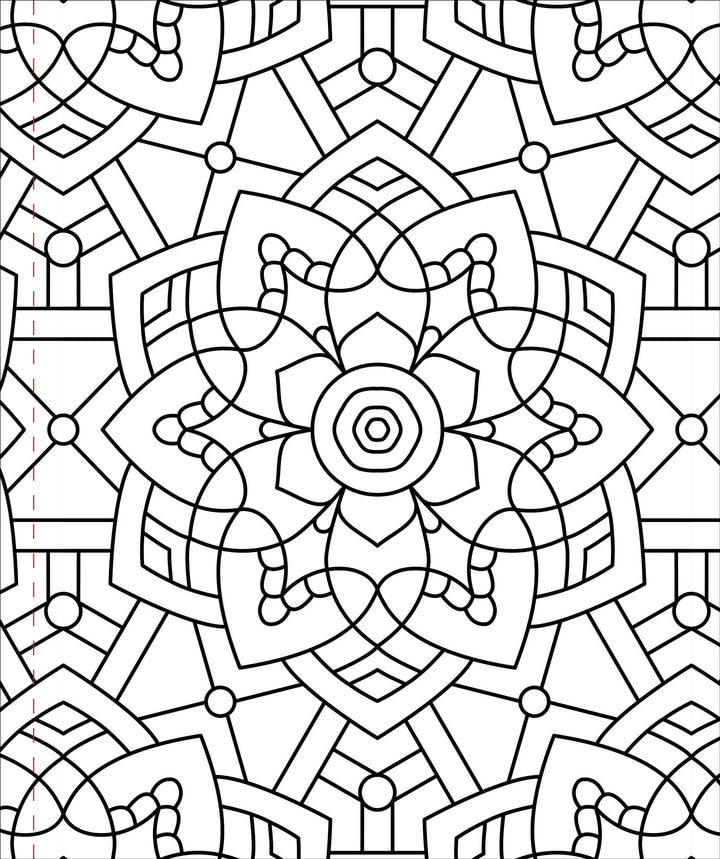 Large Print Coloring Book -  Color Me Calm