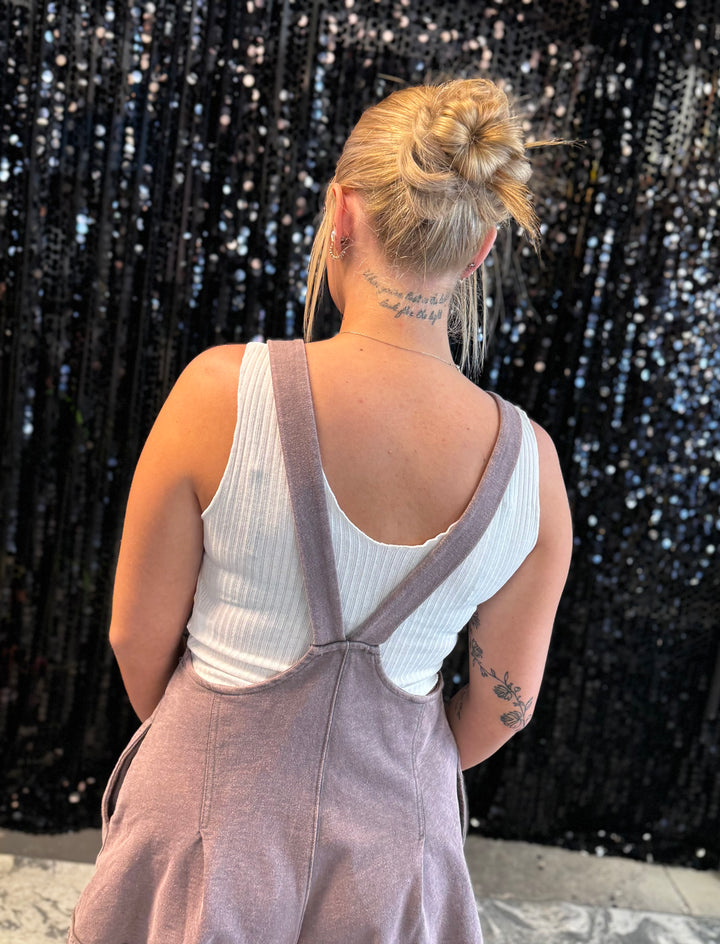 Washed Romper