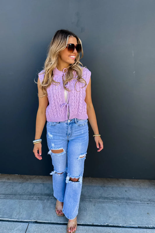 PREORDER- Blakley ASHLAND STRAIGHT LEG DISTRESSED JEANS