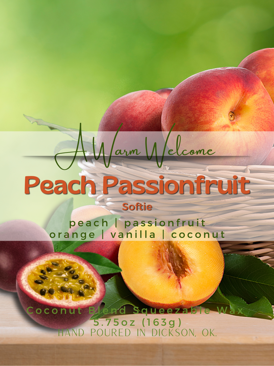 Peach Passionfruit Squeeze Wax