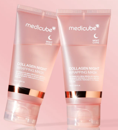 MEDICUBE Collagen Night Wrapping Mask: Jelly Brush