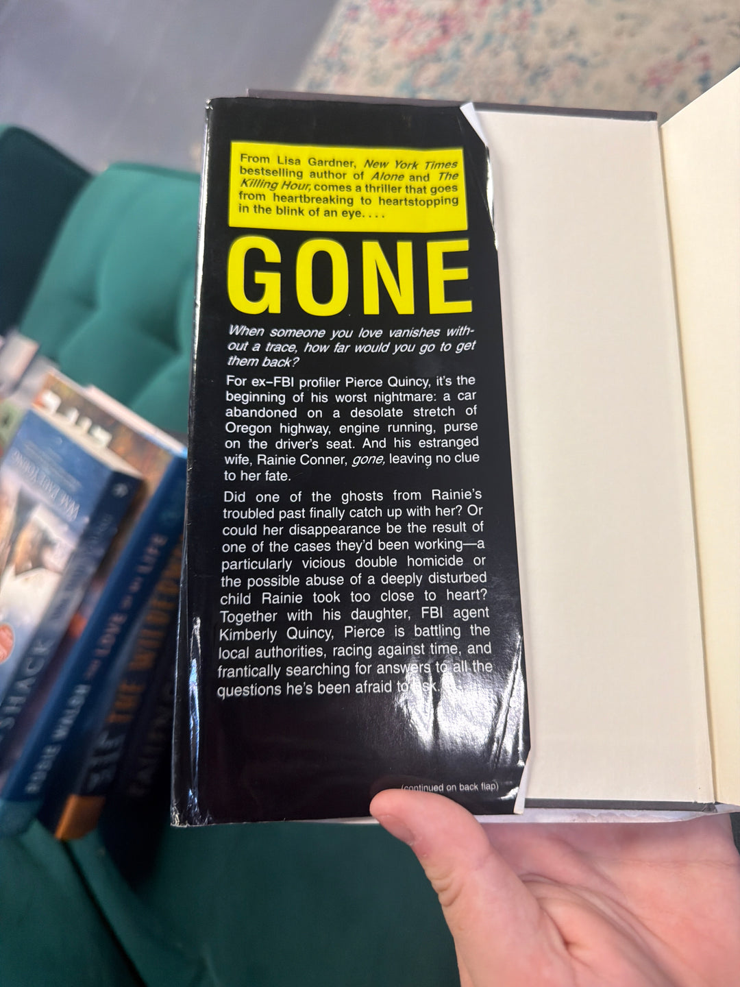 Gone by but Lisa Gardner