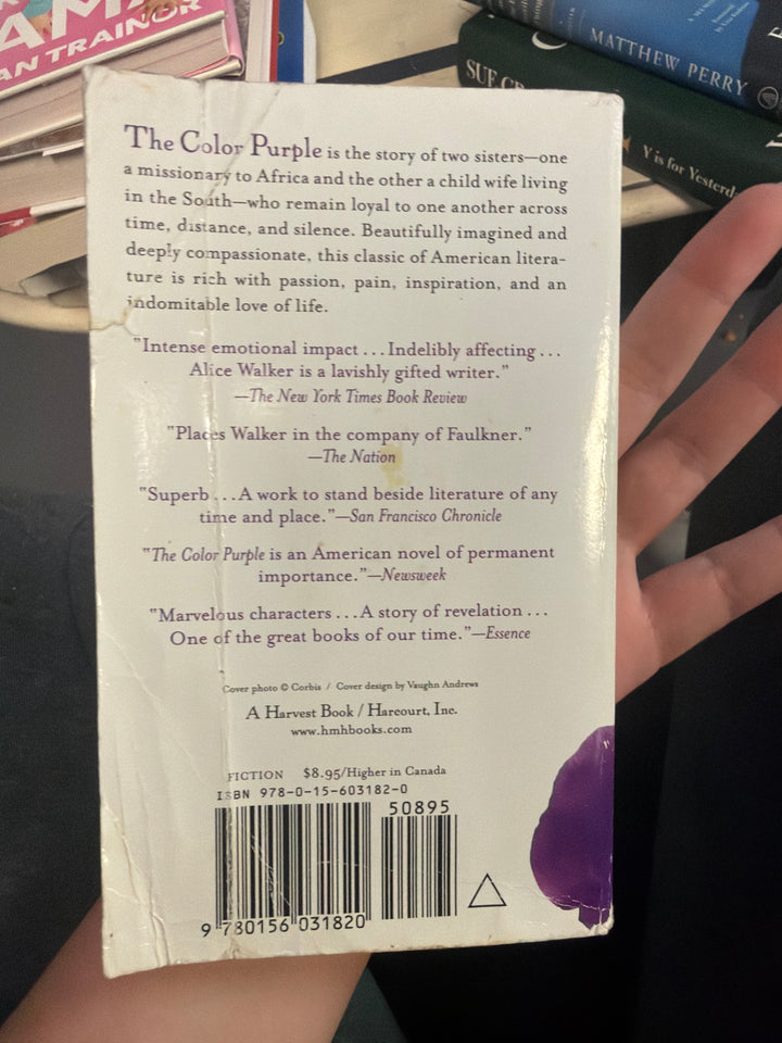 The color purple by Alice walker