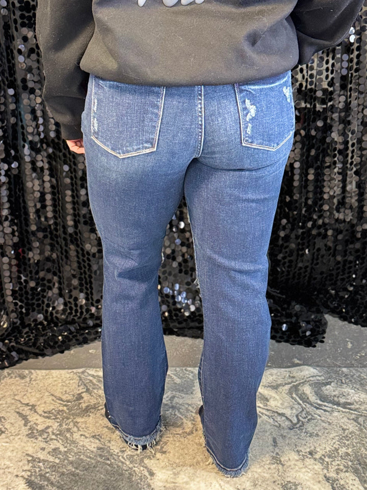 Judy Blue Heavy Destroy Straight Leg