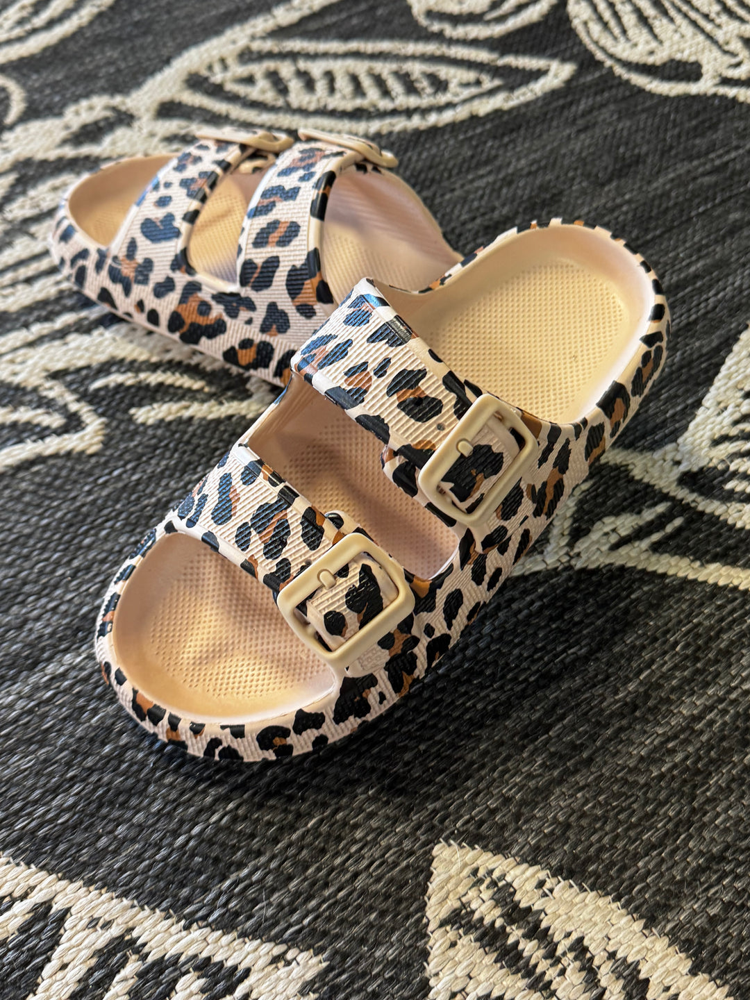 Leopard Sandal