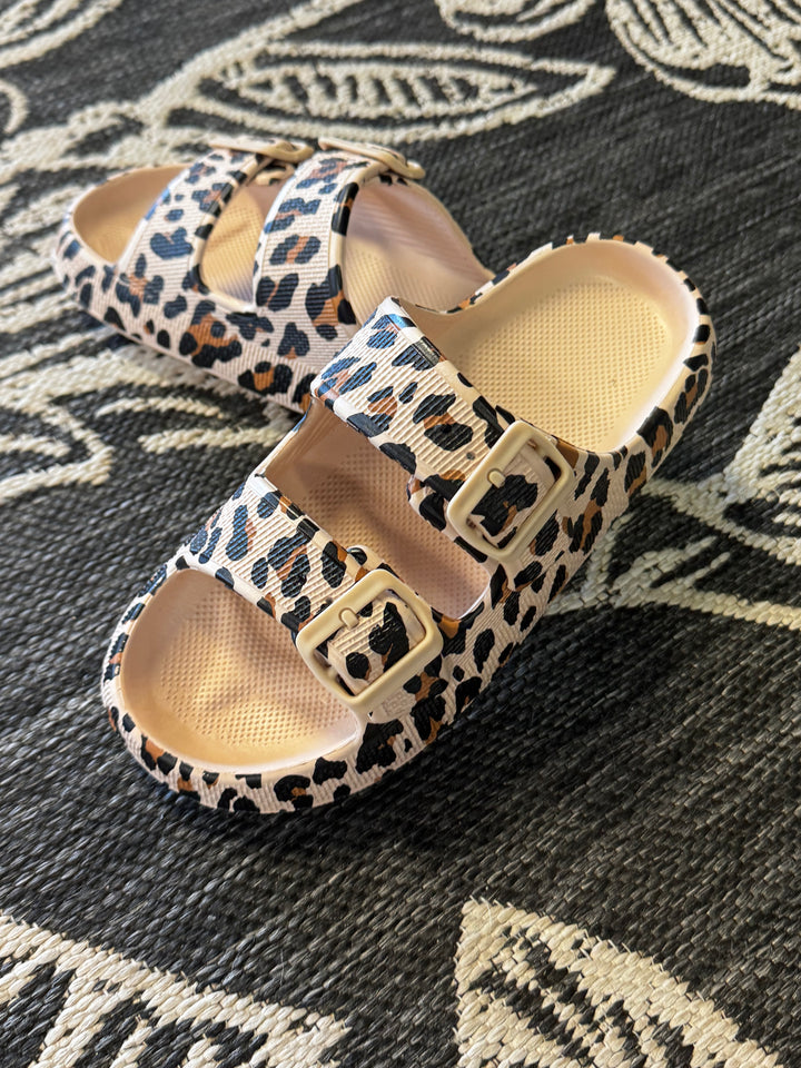 Leopard Sandal