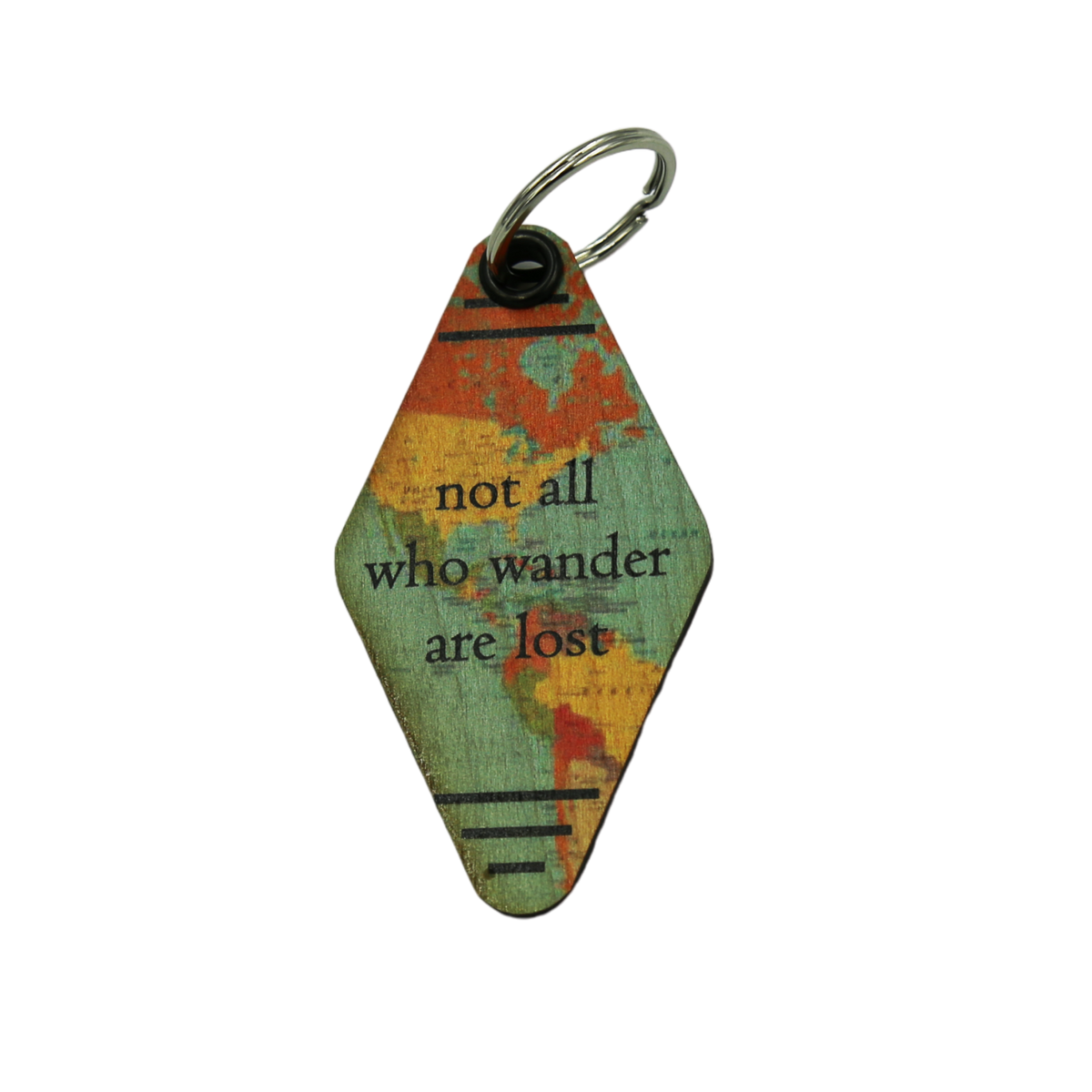 Keychain - Not all who wander are lost