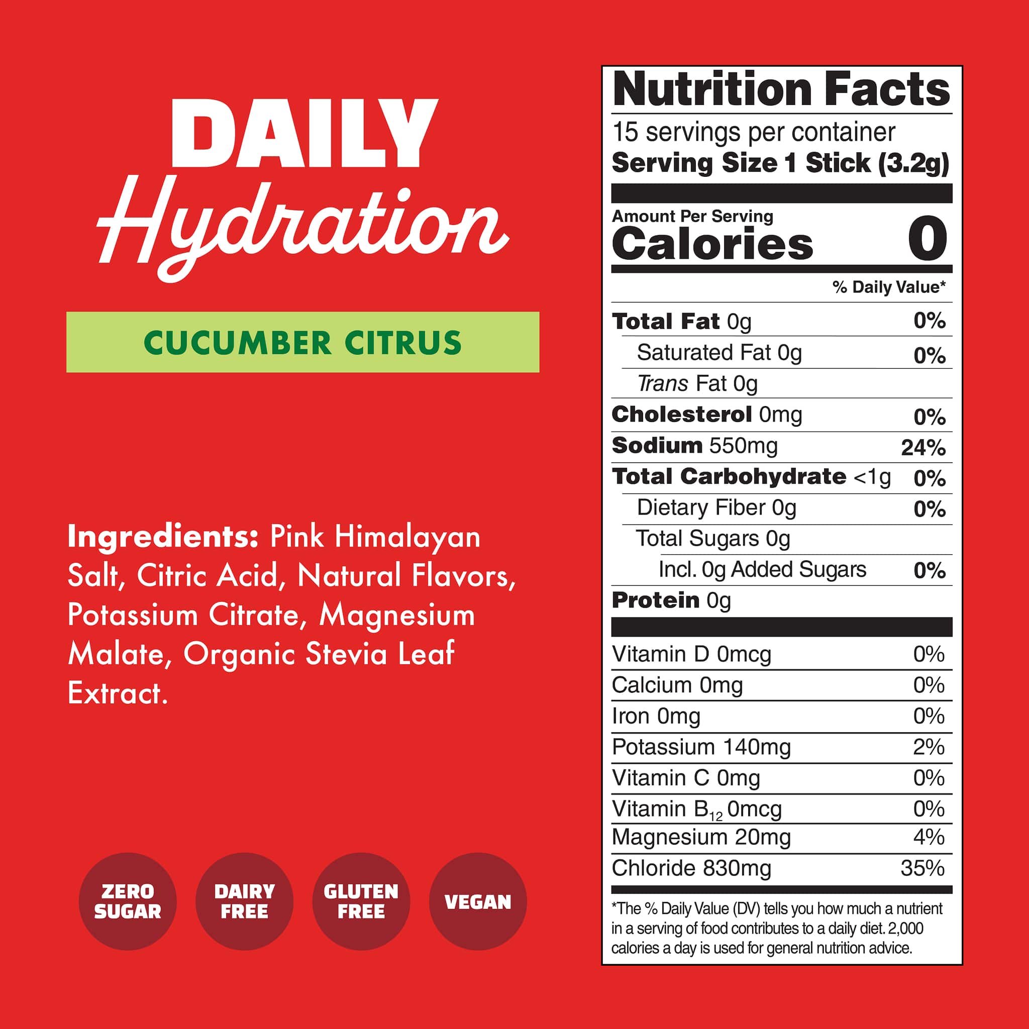 Daily Hydration: Cucumber Citrus