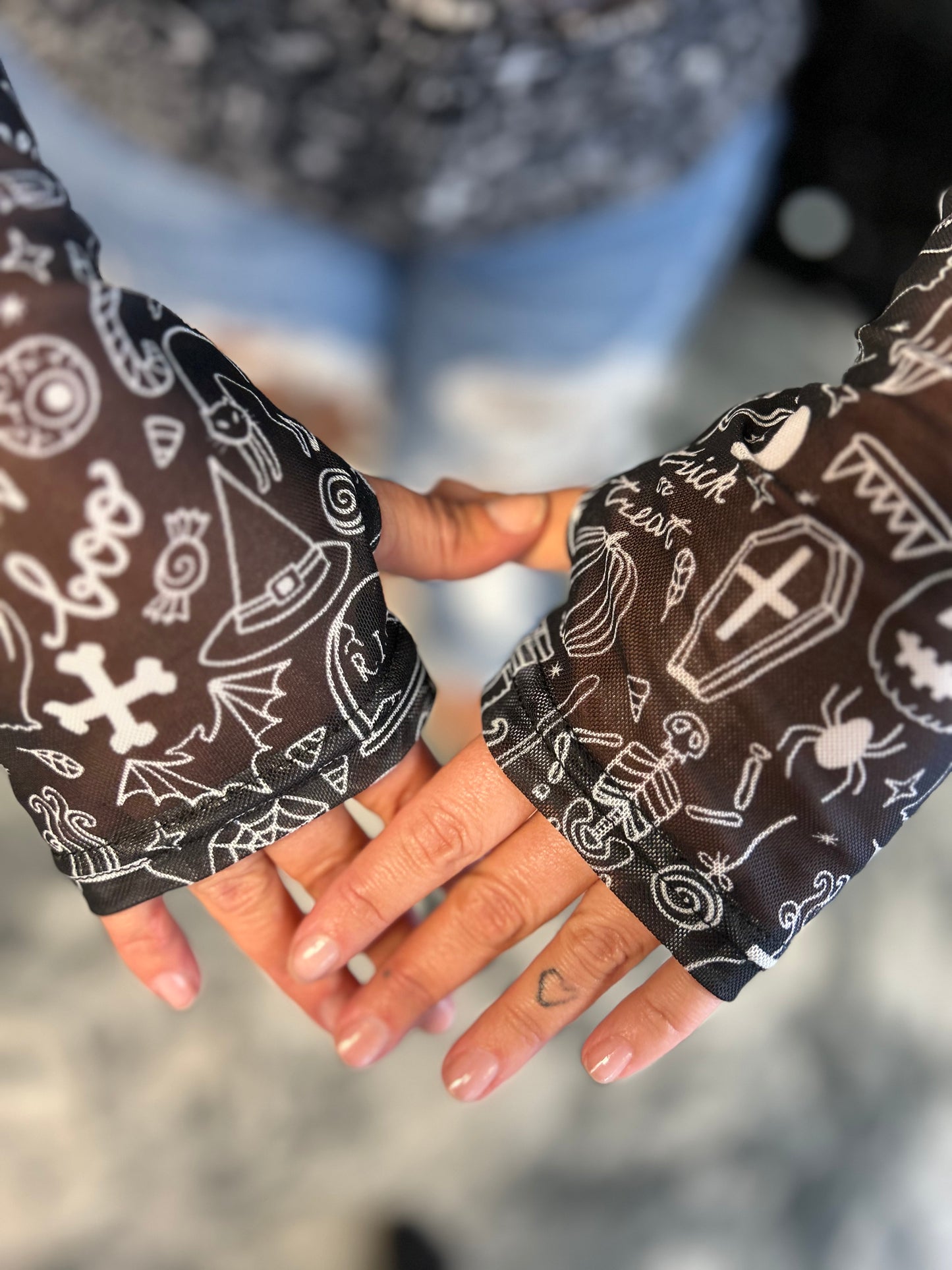 Halloween Mesh Longsleeve