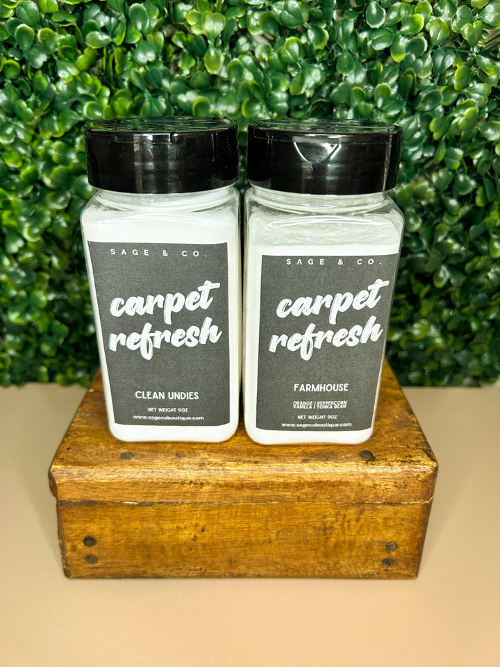 Carpet Refresh Powder - Vanilla + Oak