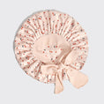 Load image into Gallery viewer, Adjustable Oversized Satin Bonnet - Cherry Print
