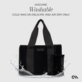 Load image into Gallery viewer, Case-Mate Midnight Black Jelly Tote Bag
