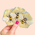 Load image into Gallery viewer, Cute Bee Sticker
