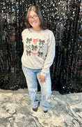 Load image into Gallery viewer, Camo Pink Bow Sweatshirt
