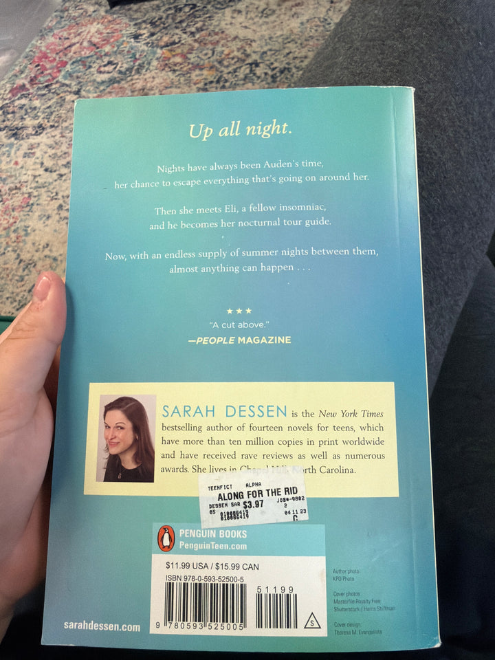 Along for the rod by Sarah ￼dessen