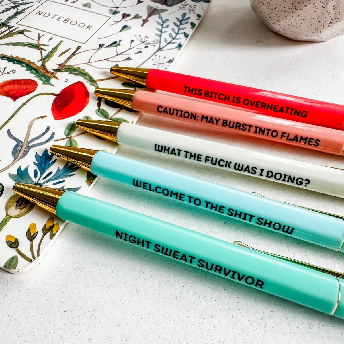 Hotter Than Ever - Menopause Pen Set