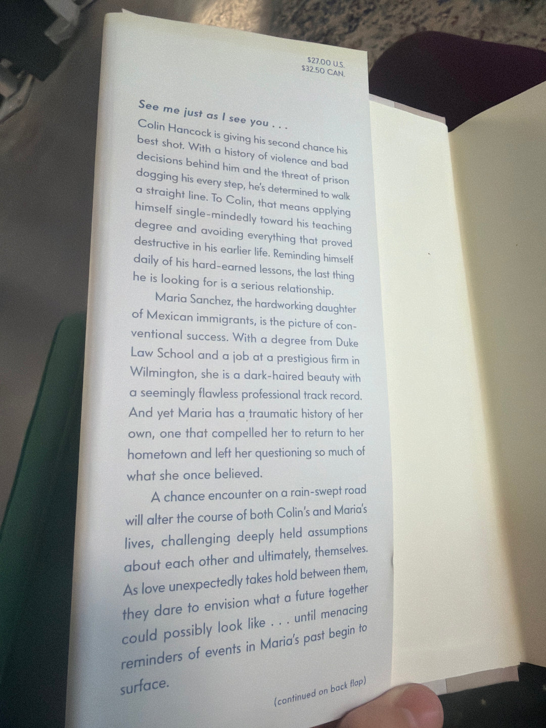 See Me by Nicholas sparks