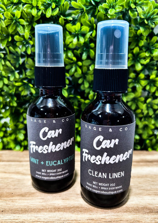 Car Freshener Spray: Vanilla Woods