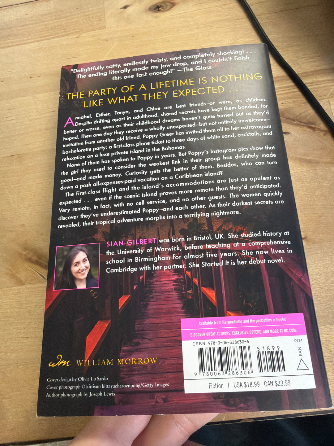 She started it by sian  Gilbert