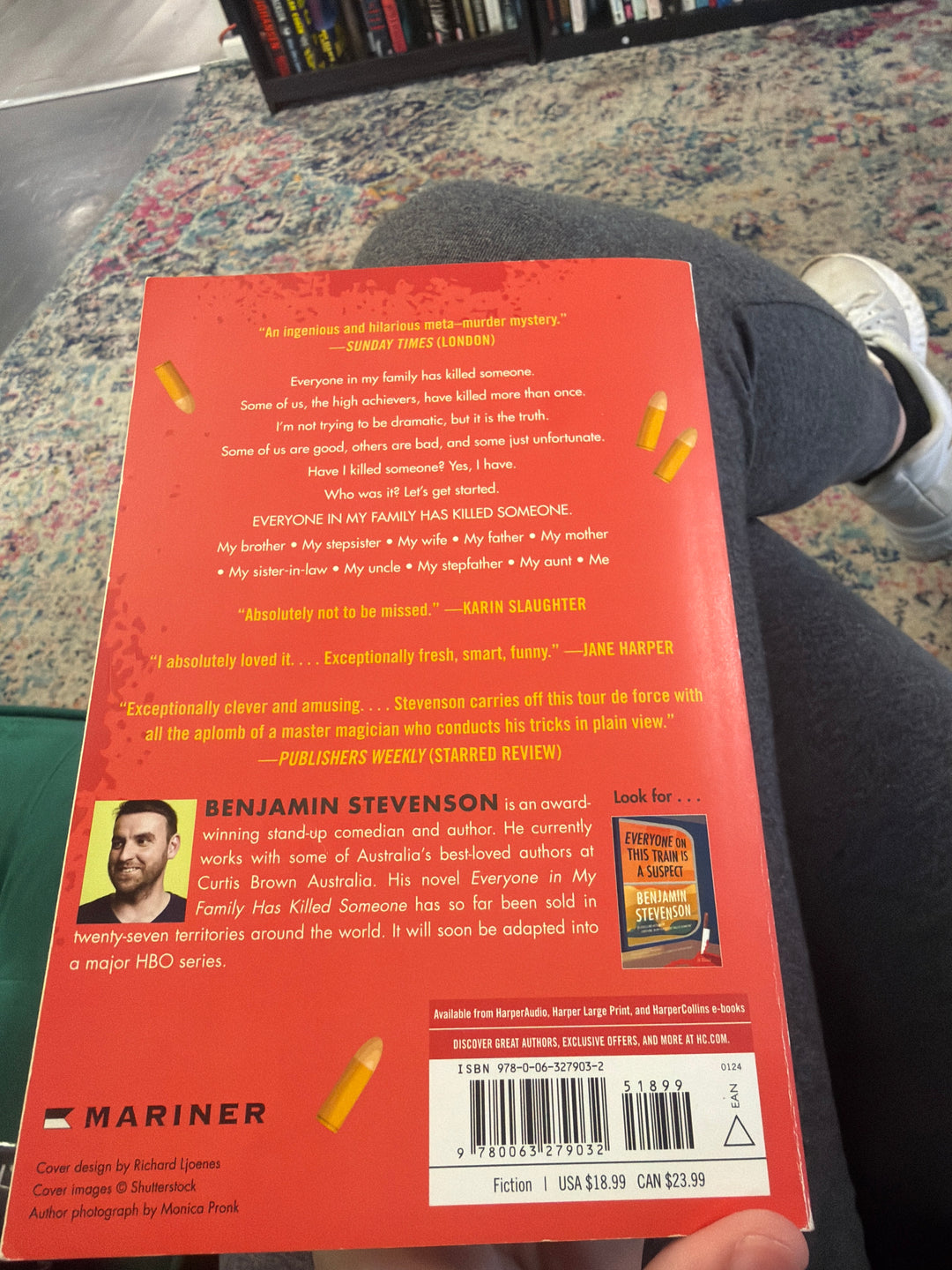 Everyone in my family has killed someone by Benjamin Stevenson