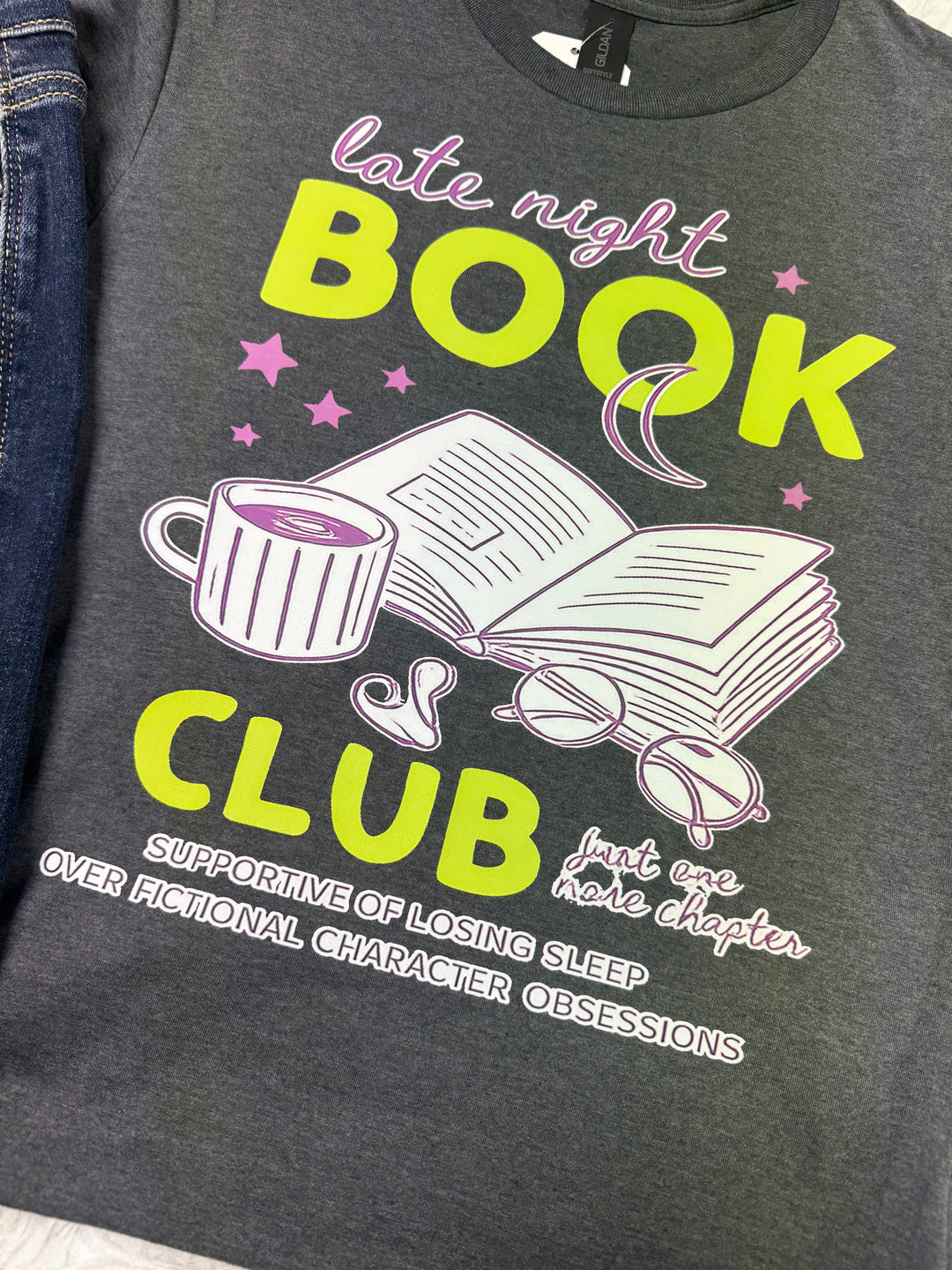 Late Night Reader Tee