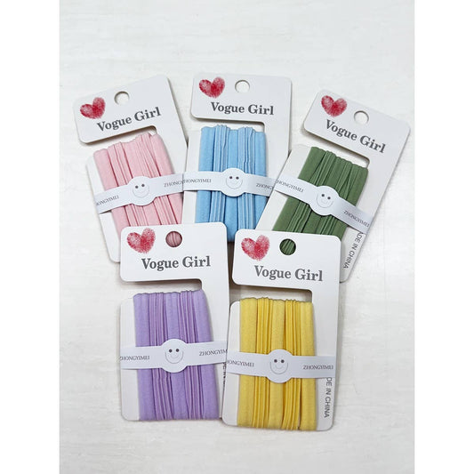 Mix Color Seamless Kid's Ponytail Holder
