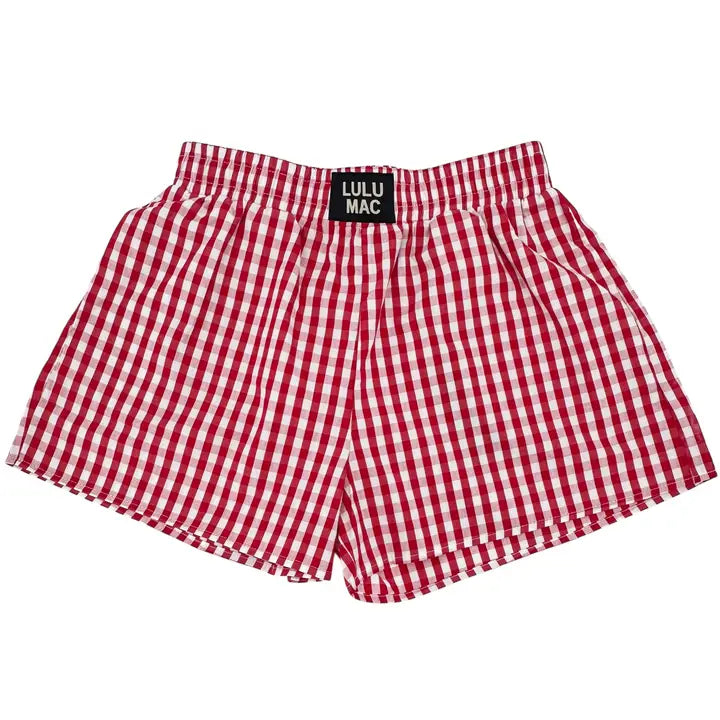 Gingham Boxer Shorts