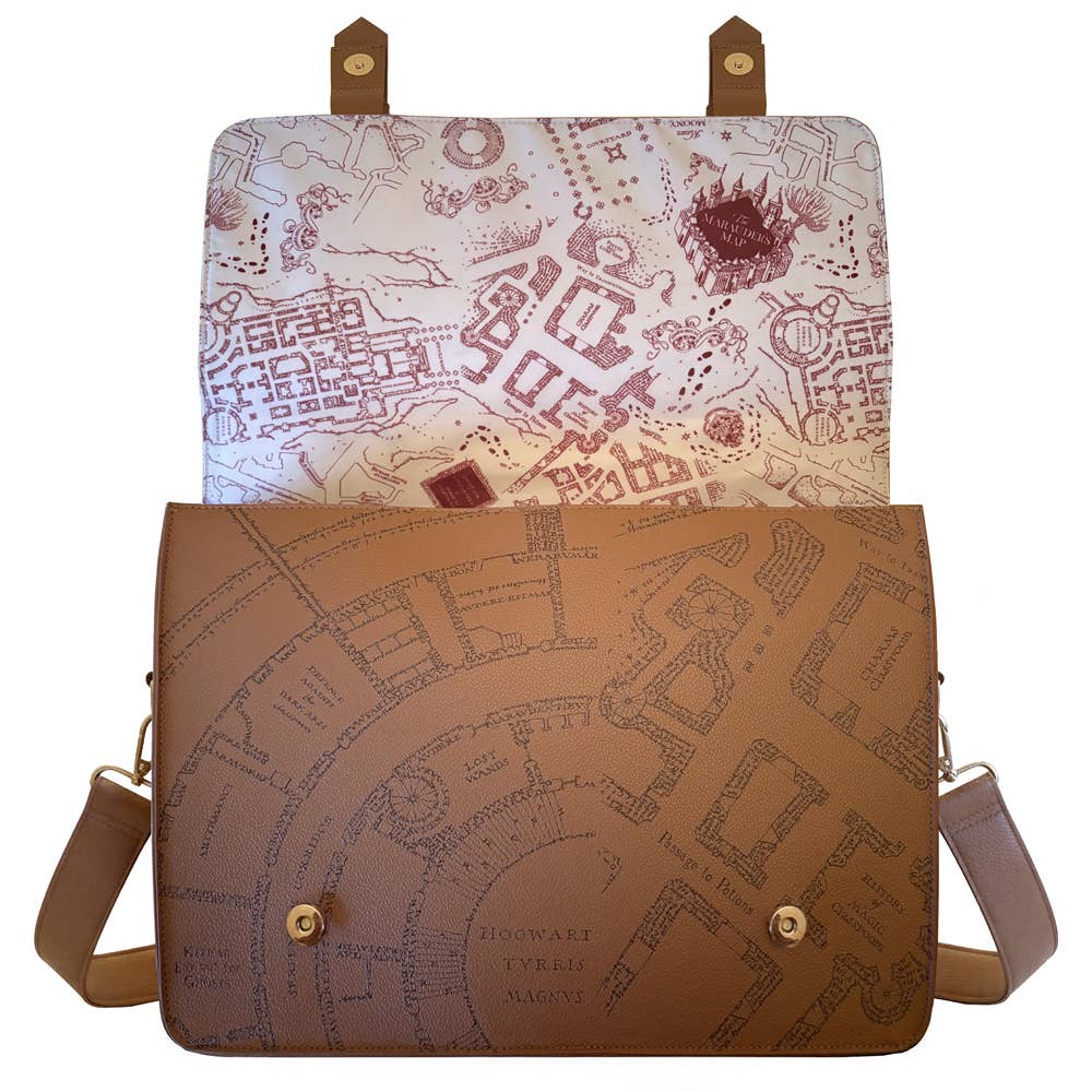 Marauder's Map Messenger Tote Bag