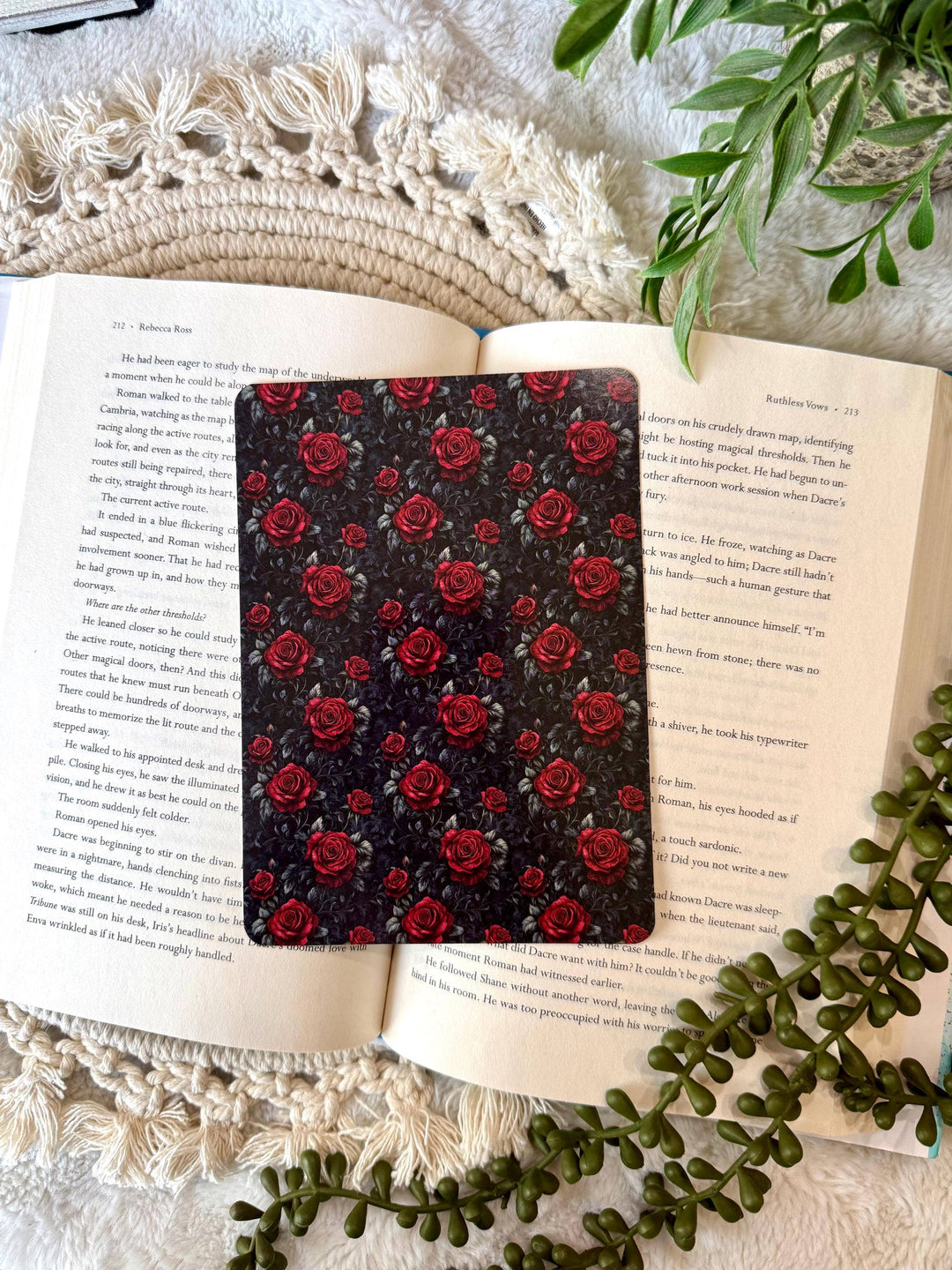 Dark Romance Rose Kindle Insert