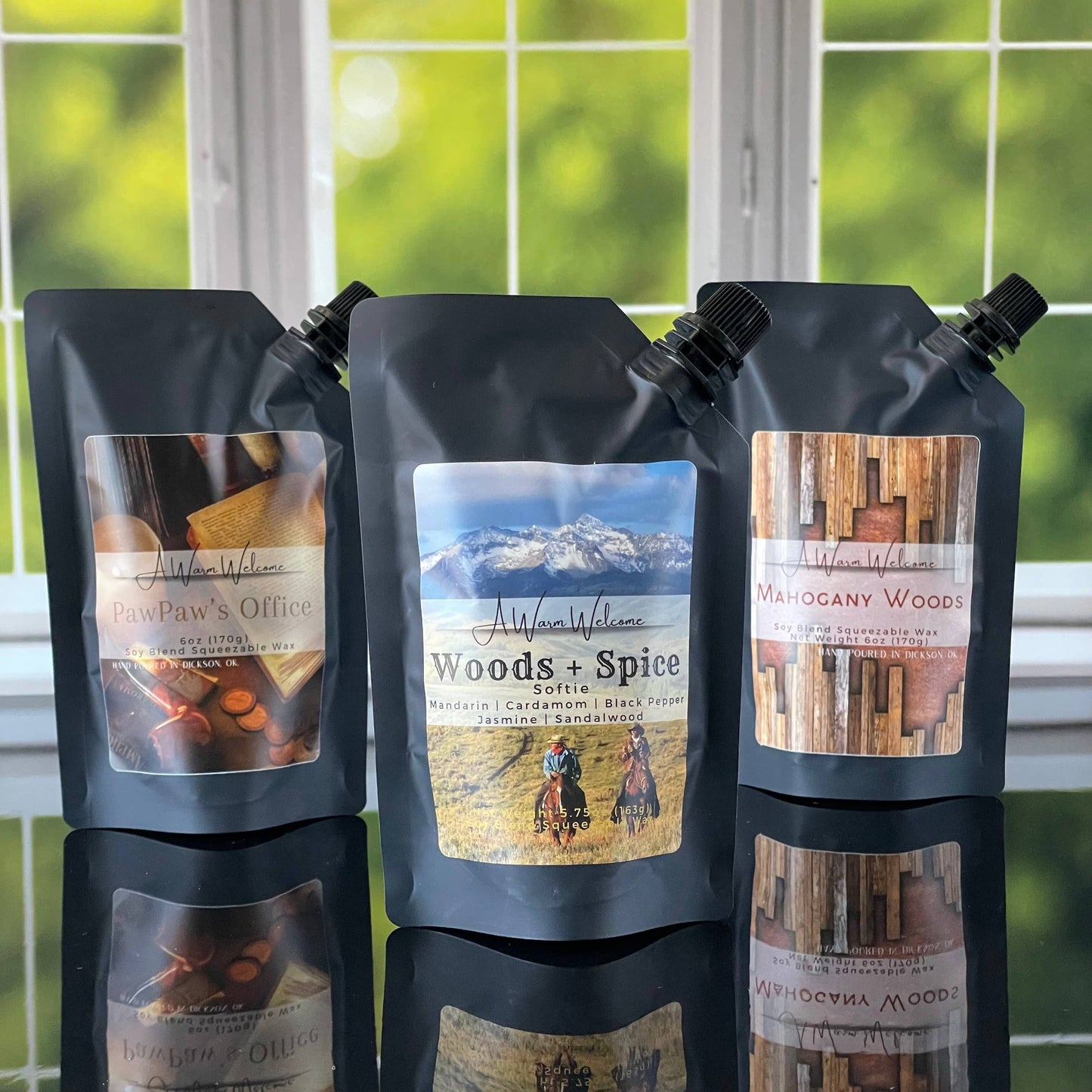 Woods + Spice Softie | Super-Scented Squeeze Wax