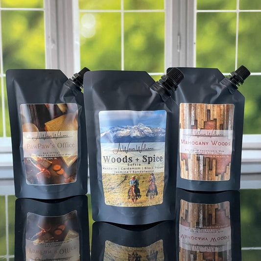 Woods + Spice Softie | Super-Scented Squeeze Wax