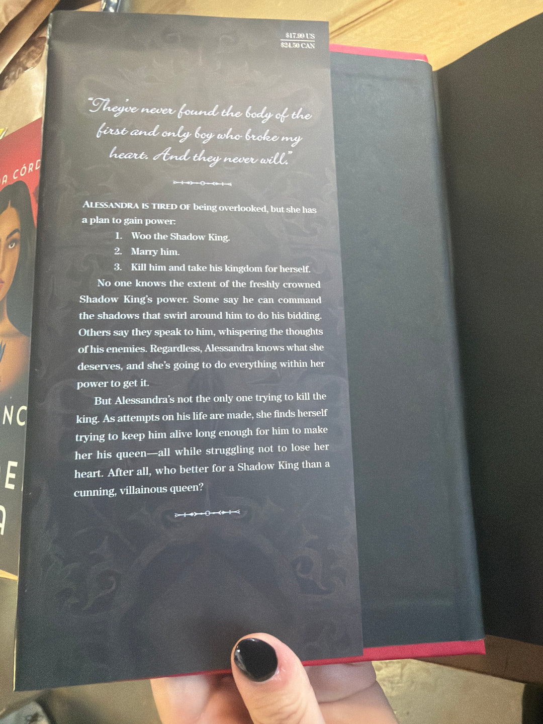 The shadows between us by Trina levenseller