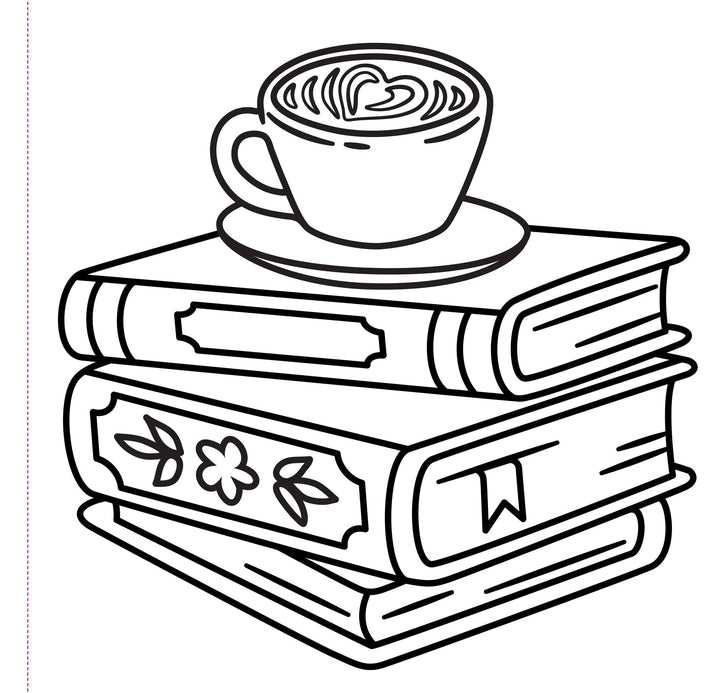 Color Me Comfy Adult Coloring Book
