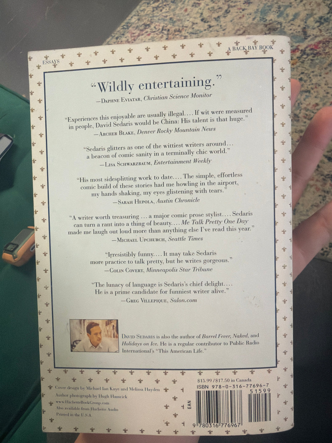 Me talk pretty one day by David sedaris