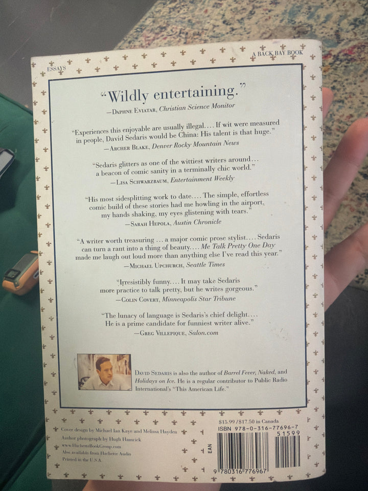 Me talk pretty one day by David sedaris