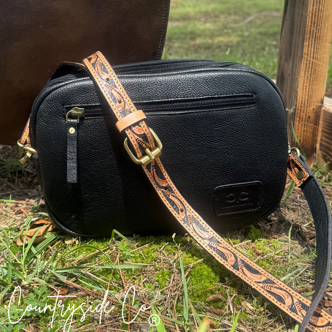 Bridle Belle Tooled Leather Purse