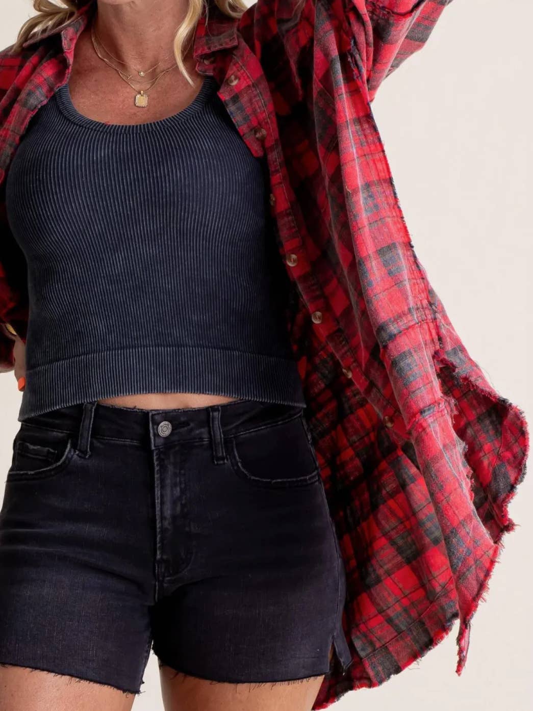Oversized Long Flannel