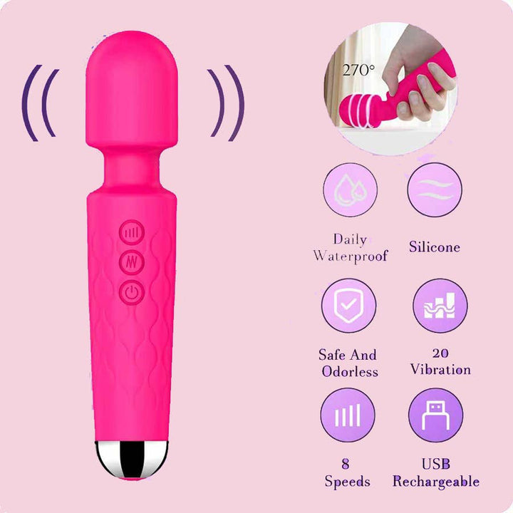 10-frequency vibrator: Light Blue